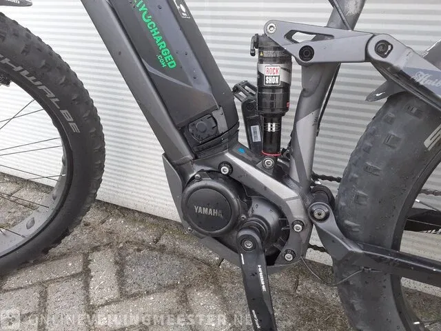 Haikbike sduro full fatsix fatbike yamaha, zwart, 2019 - afbeelding 9 van  11