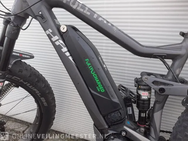 Haikbike sduro full fatsix fatbike yamaha, zwart, 2019 - afbeelding 10 van  11