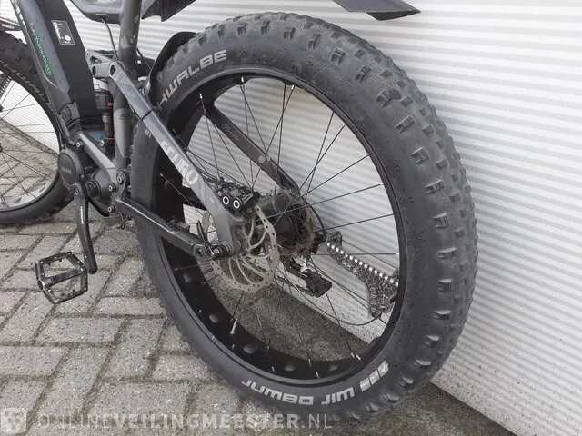 Haikbike sduro full fatsix fatbike yamaha, zwart, 2019 - afbeelding 11 van  11