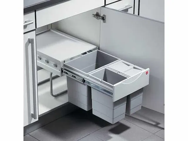 Hailo - tandem r ii - 3642131 - afvalbak - afbeelding 1 van  2