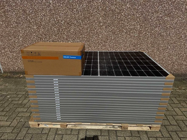 Haitai solar - set van 20 zonnepanelen (410 wp) met sungrow 8.0k omvormer - afbeelding 1 van  9