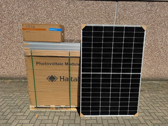 Haitai solar - set van 36 zonnepanelen (410 wp) met sungrow 15.0k omvormer - afbeelding 1 van  10
