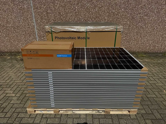 Haitai solar - set van 50 zonnepanelen (410 wp) met sungrow 20.0k omvormer - afbeelding 1 van  10