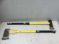 Hak- houtbijlen (2x) - afbeelding 1 van  3