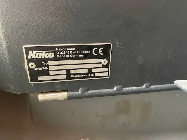 Hako - b310r cl - schrobmachine - 2018 - afbeelding 7 van  7