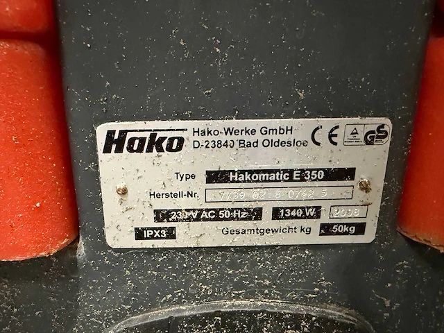 Hako - matic e 350 - vloerreiniger - afbeelding 3 van  6