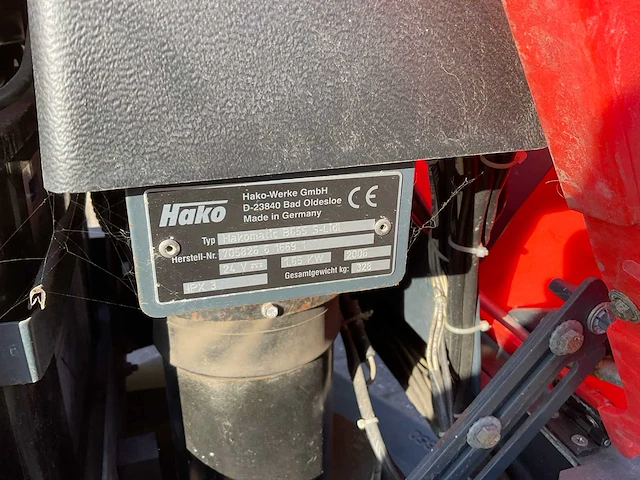 Hako hakomatic b655-s vloerreiniger schrob-/zuigmachine - afbeelding 7 van  18
