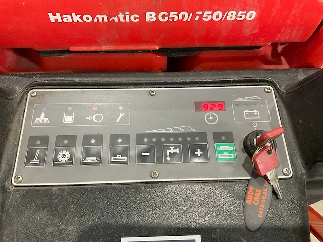 Hako hakomatic bc50 veegmachine - afbeelding 6 van  14