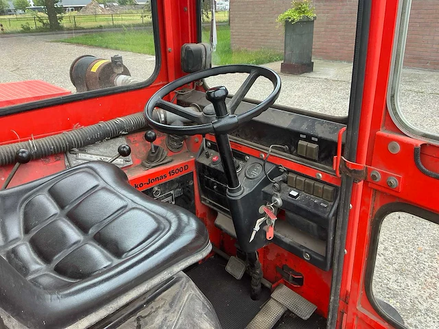 Hako jonas 1500 d zelfrijdende veegmachine - afbeelding 8 van  26