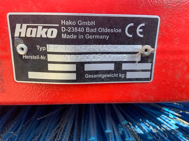 Hako rolbezem/ veegmachine - afbeelding 6 van  6