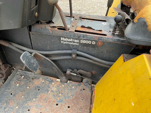 Hakotrac 3800 d minitractor - afbeelding 13 van  15