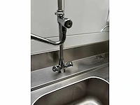 Hakpro doorschuifvaatwasser met aan- en afvoertafel - afbeelding 3 van  12