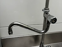 Hakpro doorschuifvaatwasser met aan- en afvoertafel - afbeelding 4 van  12