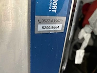 Hakpro doorschuifvaatwasser met aan- en afvoertafel - afbeelding 8 van  12