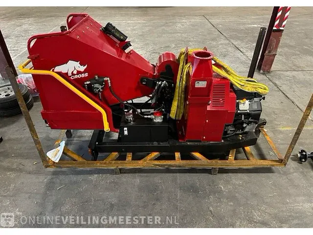 Hakselaar rhino-cross, rood/zwart - afbeelding 5 van  11