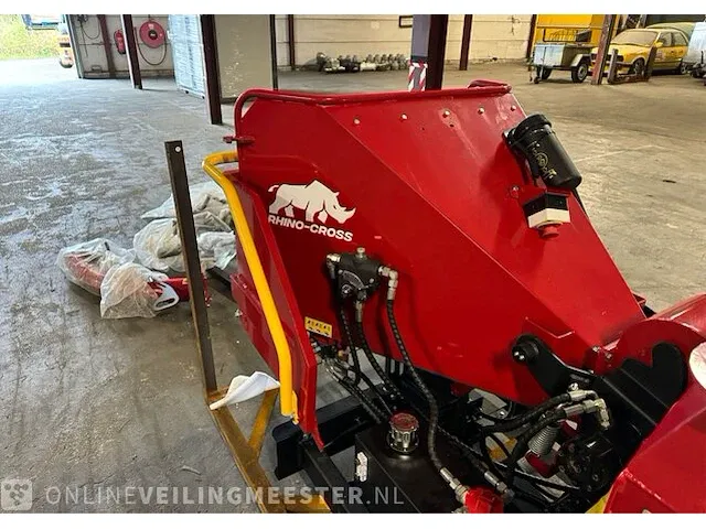 Hakselaar rhino-cross, rood/zwart - afbeelding 6 van  11