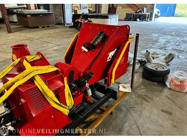 Hakselaar rhino-cross, rood/zwart - afbeelding 7 van  11