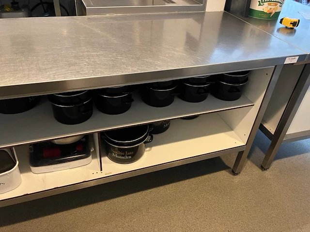 Hakvoort - rvs werktafel - afbeelding 2 van  4