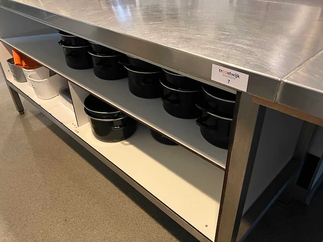 Hakvoort - rvs werktafel - afbeelding 4 van  4