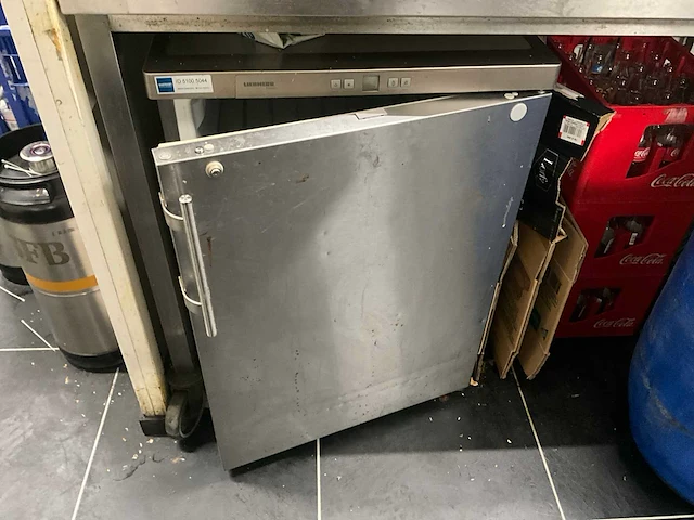 Hakvoort rvs werkbank met koelkast - afbeelding 2 van  5