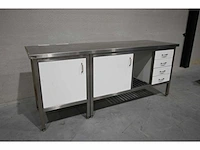 Hakvoort rvs werkbank - afbeelding 2 van  6