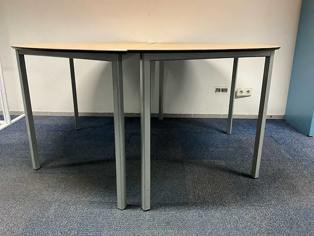 Half ronde vergadertafel (2x) - afbeelding 2 van  2