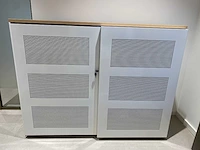 Halfhoge akoestische stalen schuifdeurkast - afbeelding 9 van  12