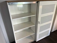 Halfhoge stalen schuifdeurkast - afbeelding 2 van  15