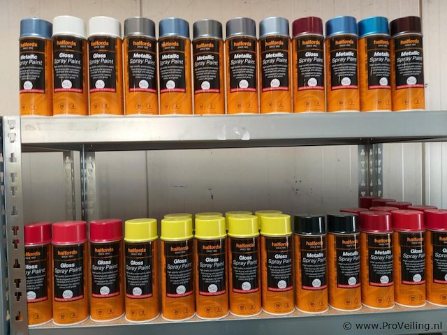 Halfords - spuitlak - diverse kleuren - 400 ml - ca. 60 x - afbeelding 2 van  5