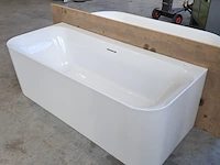 Halfvrijstaand ligbad, villeroy & boch, loop & friends, glanswit - afbeelding 3 van  6