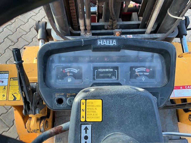 Halla hdf25 vorkheftruck - afbeelding 3 van  12