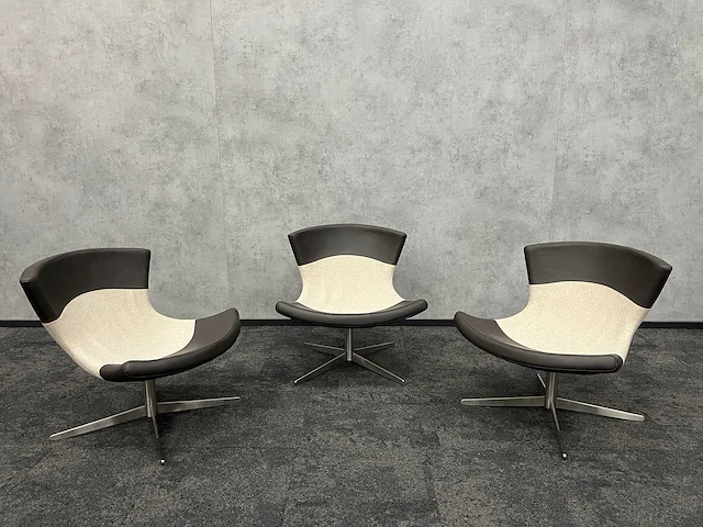 +halle jet - draaibare design fauteuil (3x) - afbeelding 1 van  12