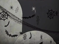 Halloween spinnenweb - afbeelding 1 van  3