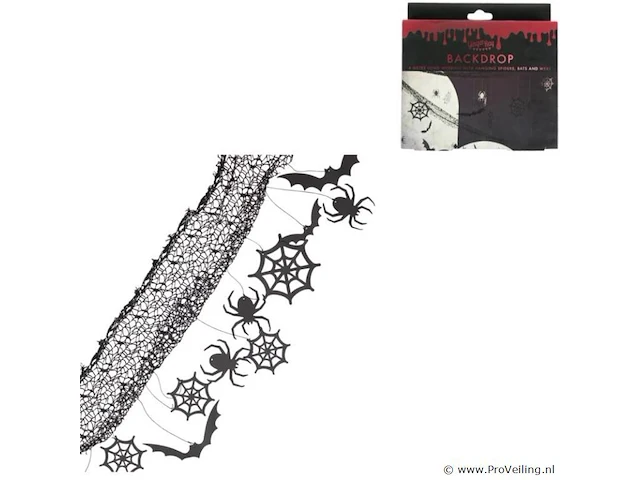 Halloween spinnenweb - afbeelding 2 van  3