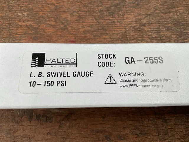 Haltec ga-255s swivel gauge - afbeelding 3 van  3