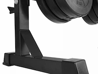 Halter-, en gewichtstandaard voor halterstang en schijven en dumbells max 300 kg - afbeelding 2 van  12