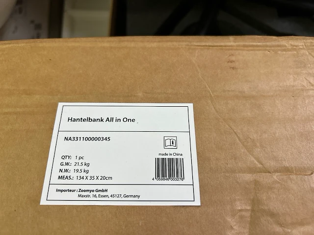 Halterbank all-in one zoomyo - afbeelding 2 van  2