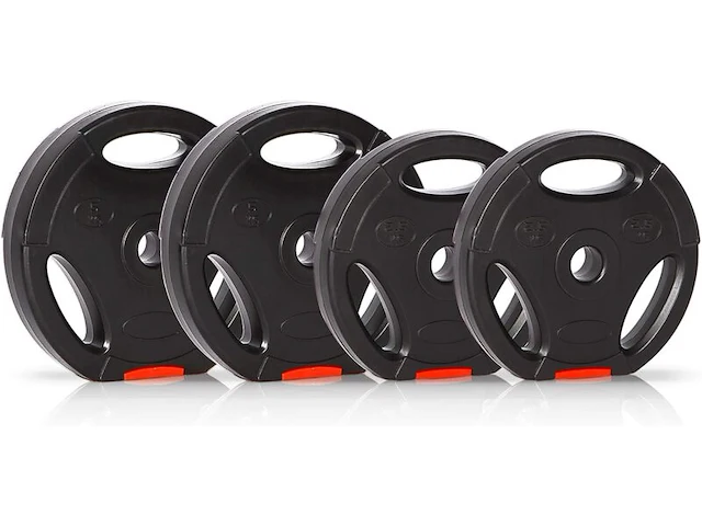Halterschijvenset, 4 halterschijven, 25kg ultrasport - afbeelding 1 van  3
