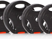 Halterschijvenset, 4 halterschijven, 25kg ultrasport - afbeelding 1 van  3