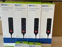 Hama / bcc - stekkerdoos 3weg met schakelaar 3 meter kabel zwart (126x) - afbeelding 3 van  5