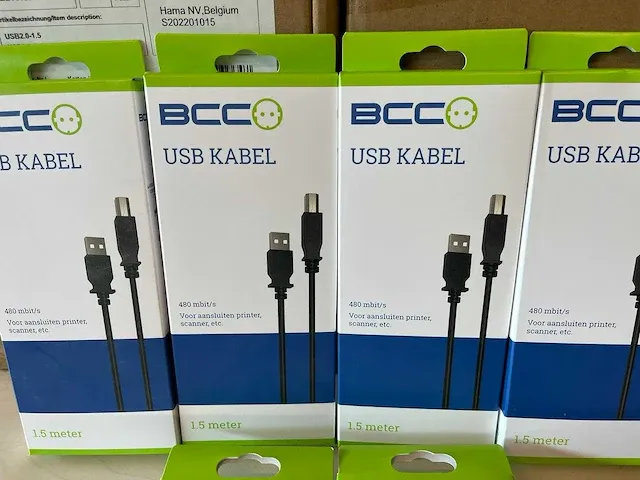 Hama / bcc - usb kabel ab 1.5 meter zwart (288x) - afbeelding 3 van  5