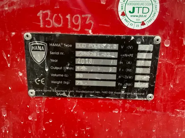 Hama duo power 2.0 spackspuitmachine - afbeelding 9 van  9