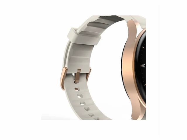 Hama smartwatch 8900 telefoonfunctie bluetooth gps & gezondheidsmonitoring beige - afbeelding 3 van  4