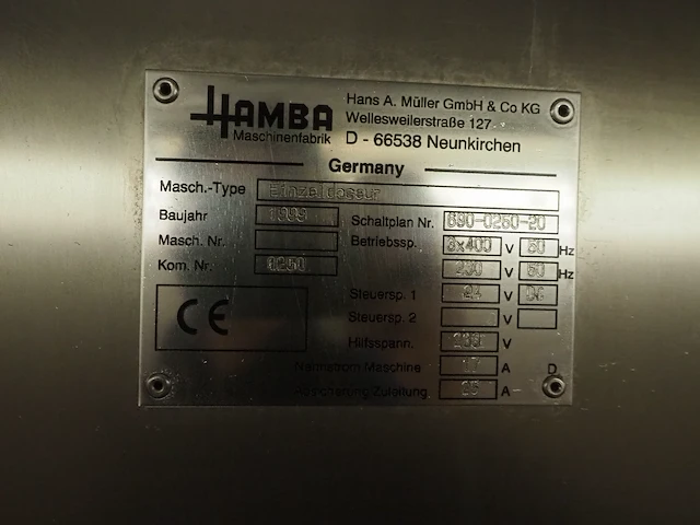 Hamba maschinenfabrik - afbeelding 5 van  13