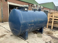 Hamer horizontale opslagtank