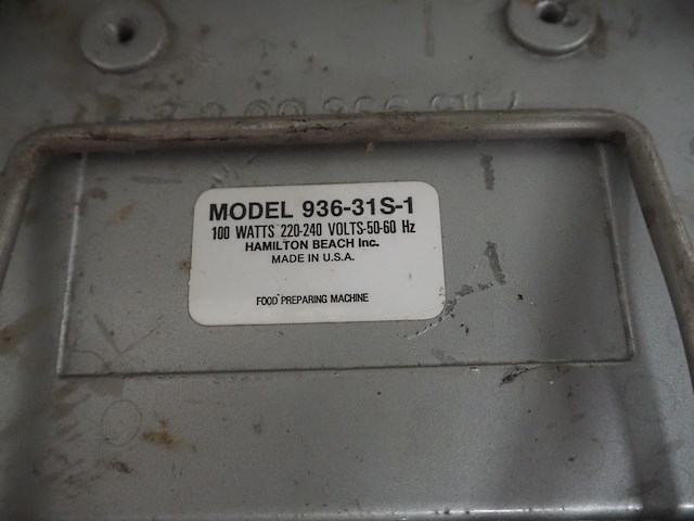 Hamilton beach - afbeelding 6 van  7