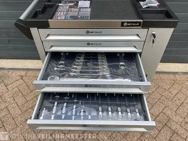Hand- en accu-gereedschap gereedschapswagen metallo, xxxl, 2023 - afbeelding 7 van  10