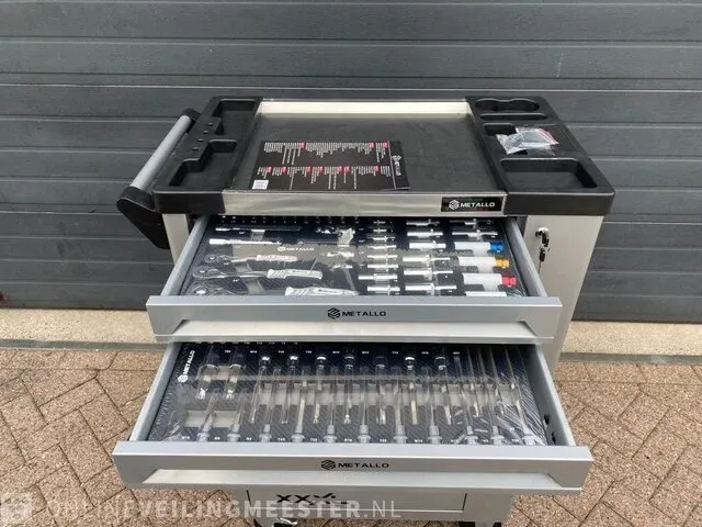 Hand- en accu-gereedschap gereedschapswagen metallo, xxxl, 2023 - afbeelding 9 van  10