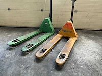 Hand hydraulische palletwagen (2x) - afbeelding 2 van  4