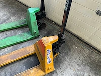 Hand hydraulische palletwagen (2x) - afbeelding 4 van  4